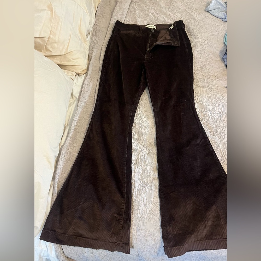Madewell Brown corduroy- The Perfect Vintage Flare Pant